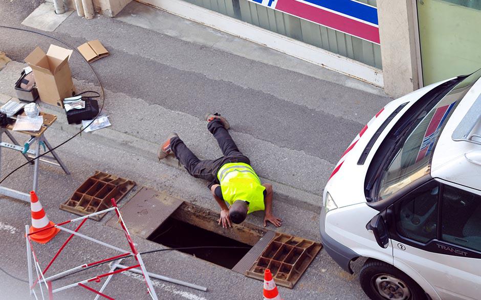 assainissement canalisation Guignes