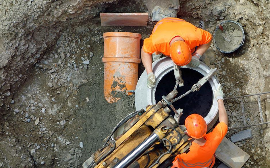 assainissement canalisation Guignes